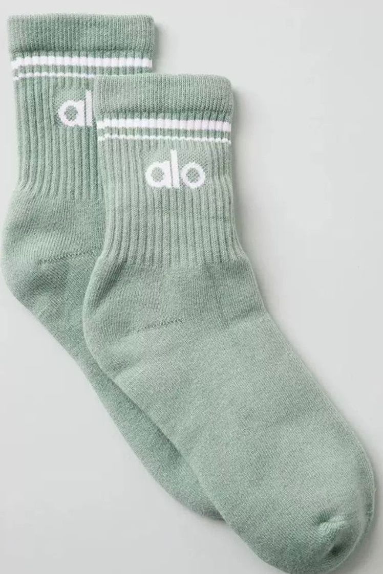 Unisex Half-Crew Throwback Sock