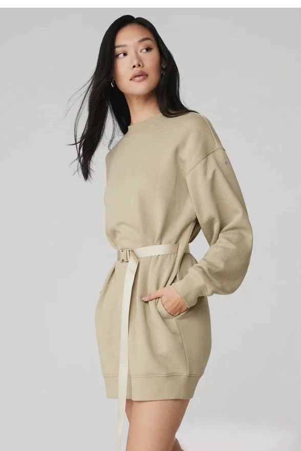 Cityscape Sweatshirt Dress - aainie