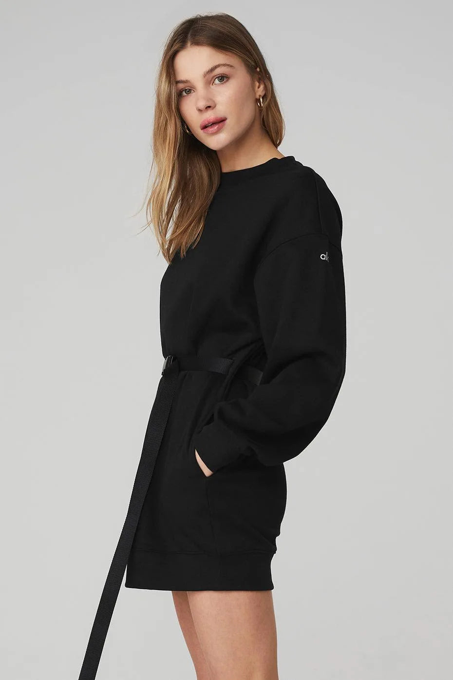 Cityscape Sweatshirt Dress - aainie