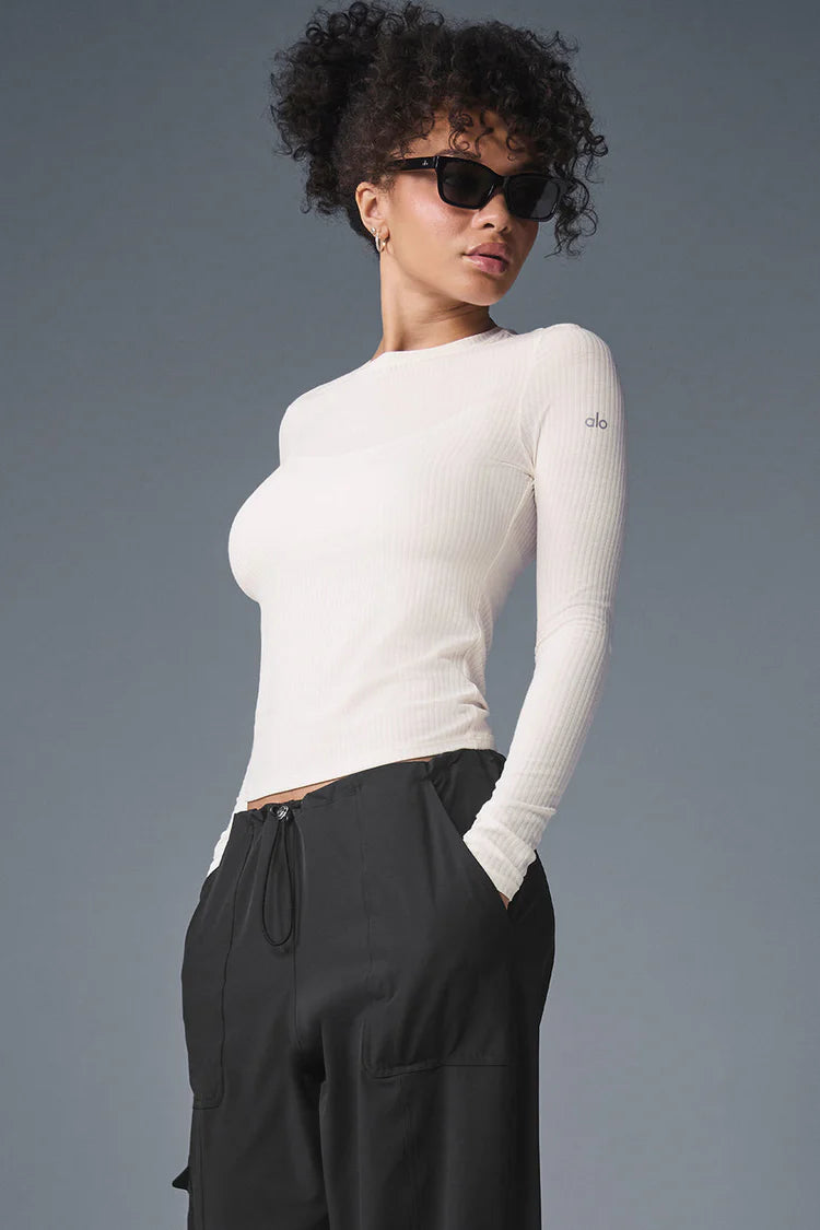 Ribbed Sea Coast Long Sleeve