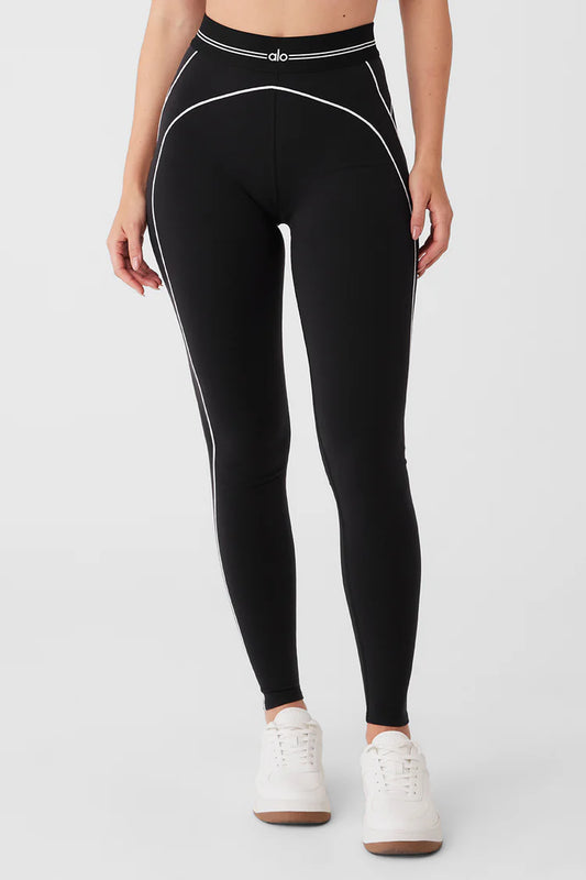 Airbrush High-Waist Heart Throb Legging - aainie