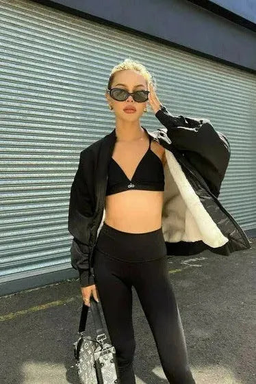 7/8 High Waist Airbrush Legging - aainie