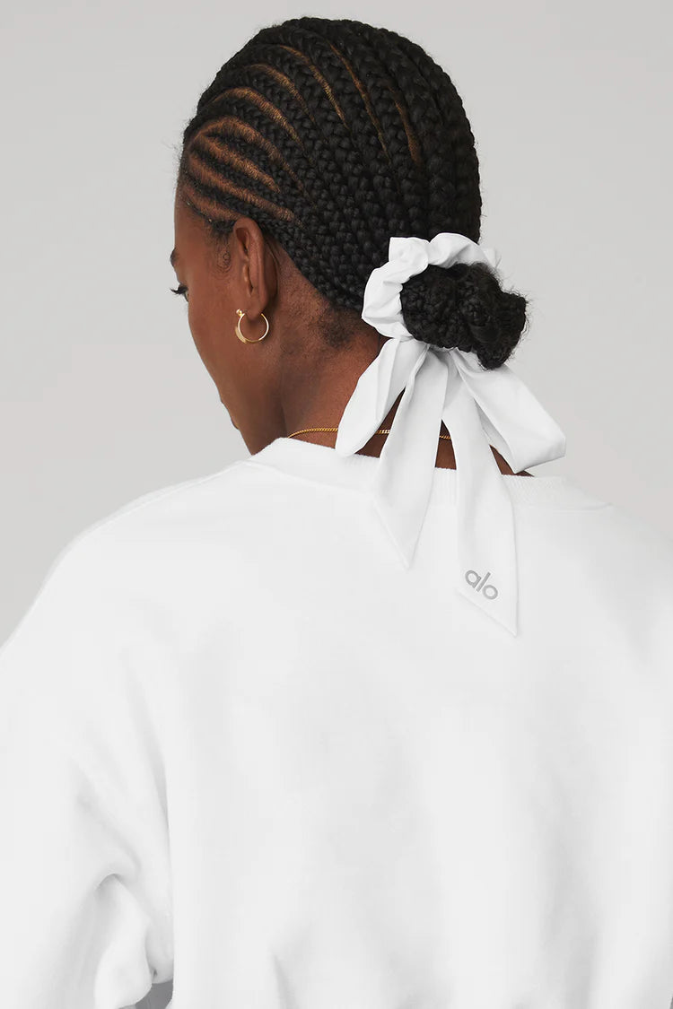 LOVE KNOTS TIE SCRUNCHIE