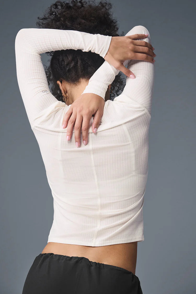 Ribbed Sea Coast Long Sleeve