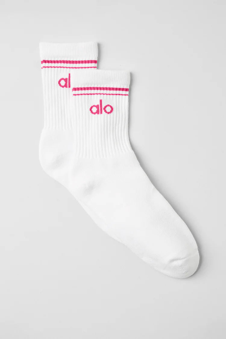 Unisex Half-Crew Throwback Sock