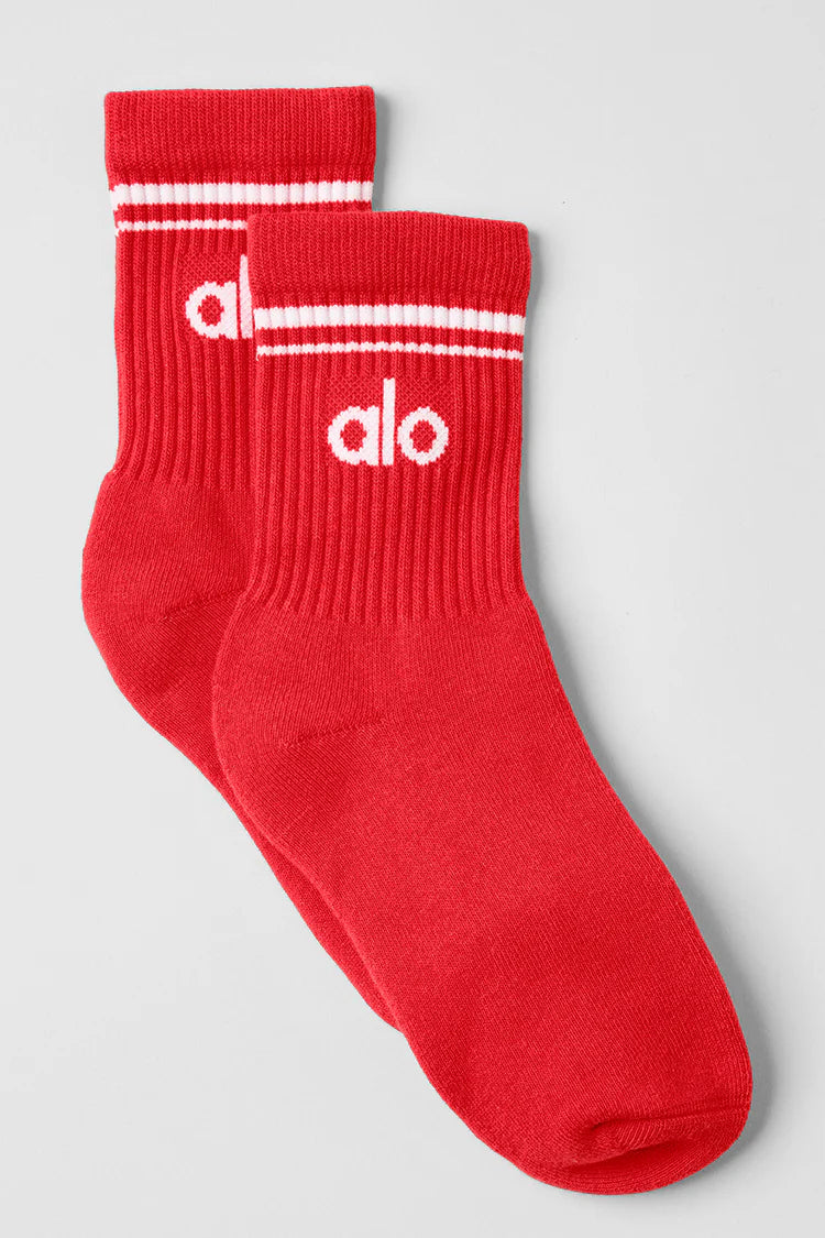 Unisex Half-Crew Throwback Sock